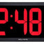 Acu-Rite - Accu-Rite 75100C 18-Inch Large Led Clock with Indoor Temperature - KTechWorld