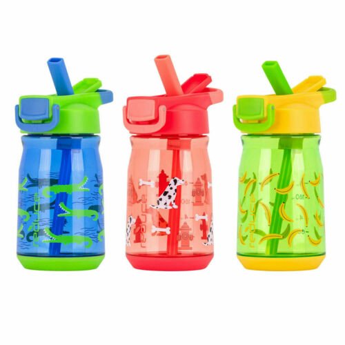 Reduce 14oz Plastic Hydrate Tritan Kids Water Bottle with Straw Lid Berry  Sweet