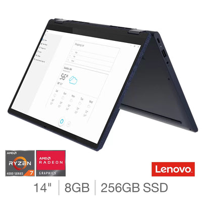 Lenovo - Lenovo Yoga 6, AMD Ryzen 7, 8GB RAM, 256GB SSD, 13.3 Inch Convertible 2 in 1 Laptop, 82FN0017UK - KTechWorld